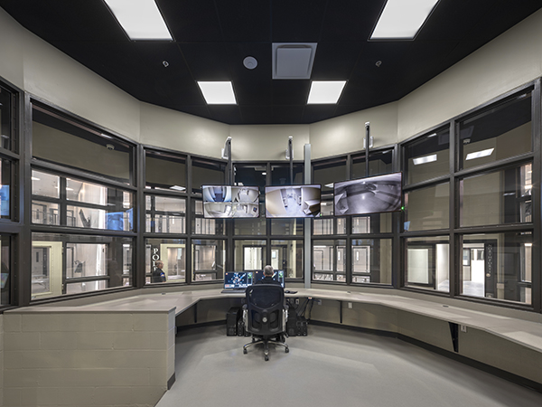 Detention Facility Security Electronics Control Center